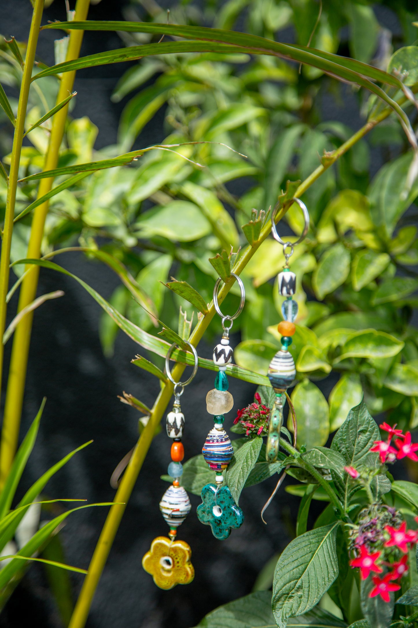 Bloom Flower Keychain