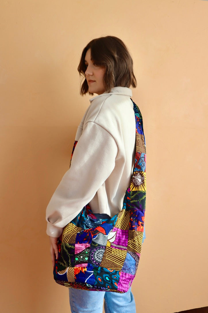 Patchwork Sling Purse