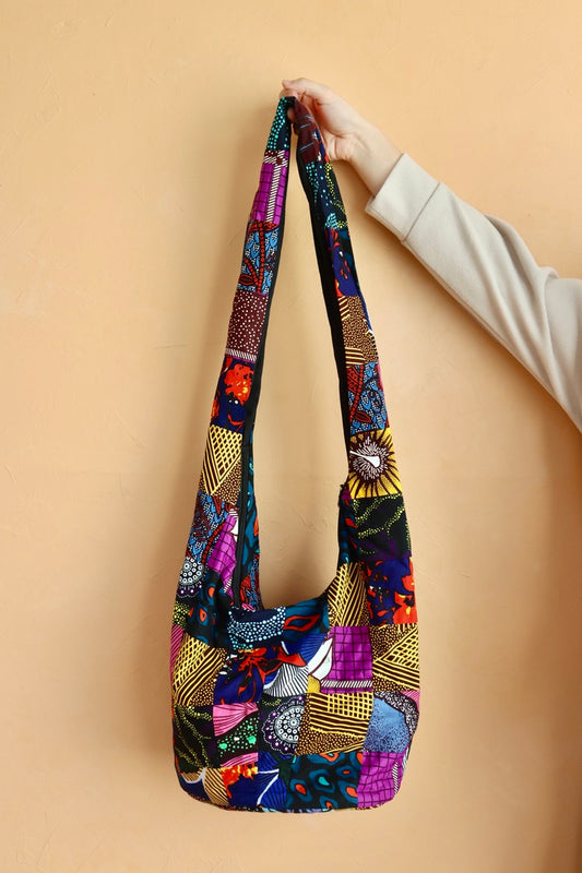 Patchwork Sling Purse