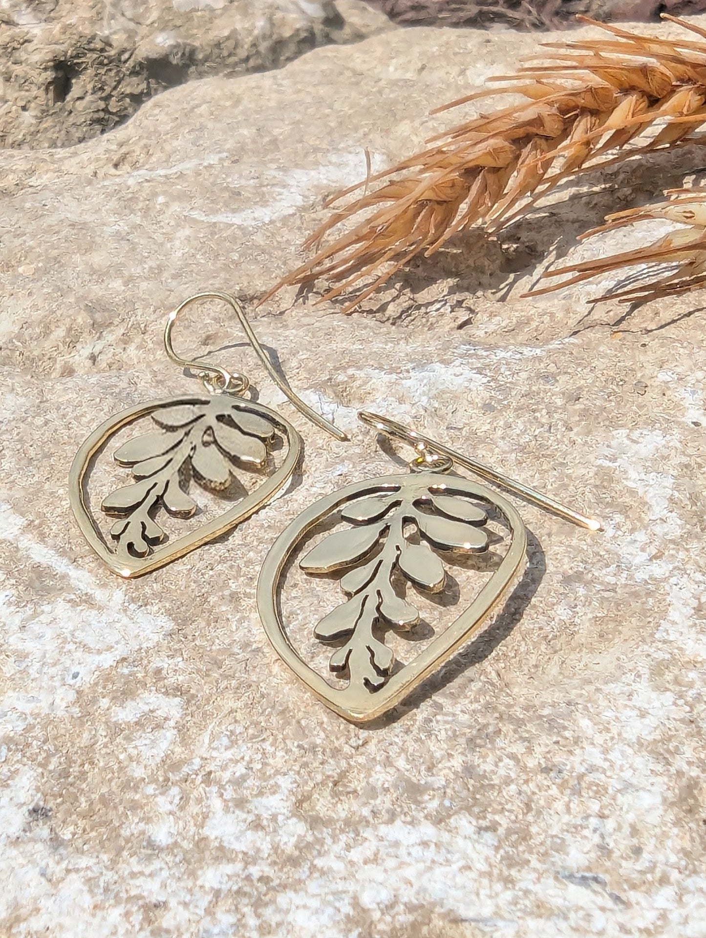Leaf Drop Earring