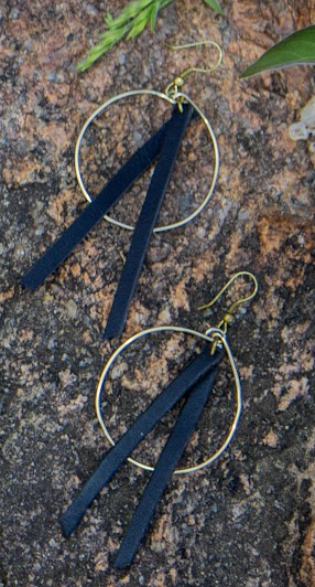 Peak Hoop Earrings