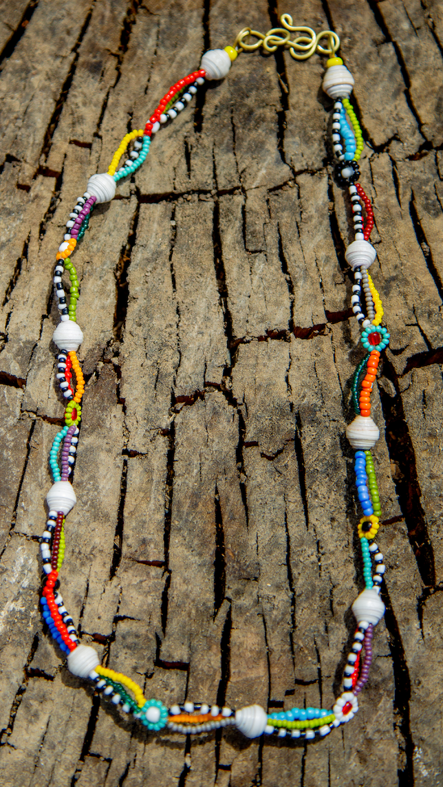 Wildflower Beaded Necklace