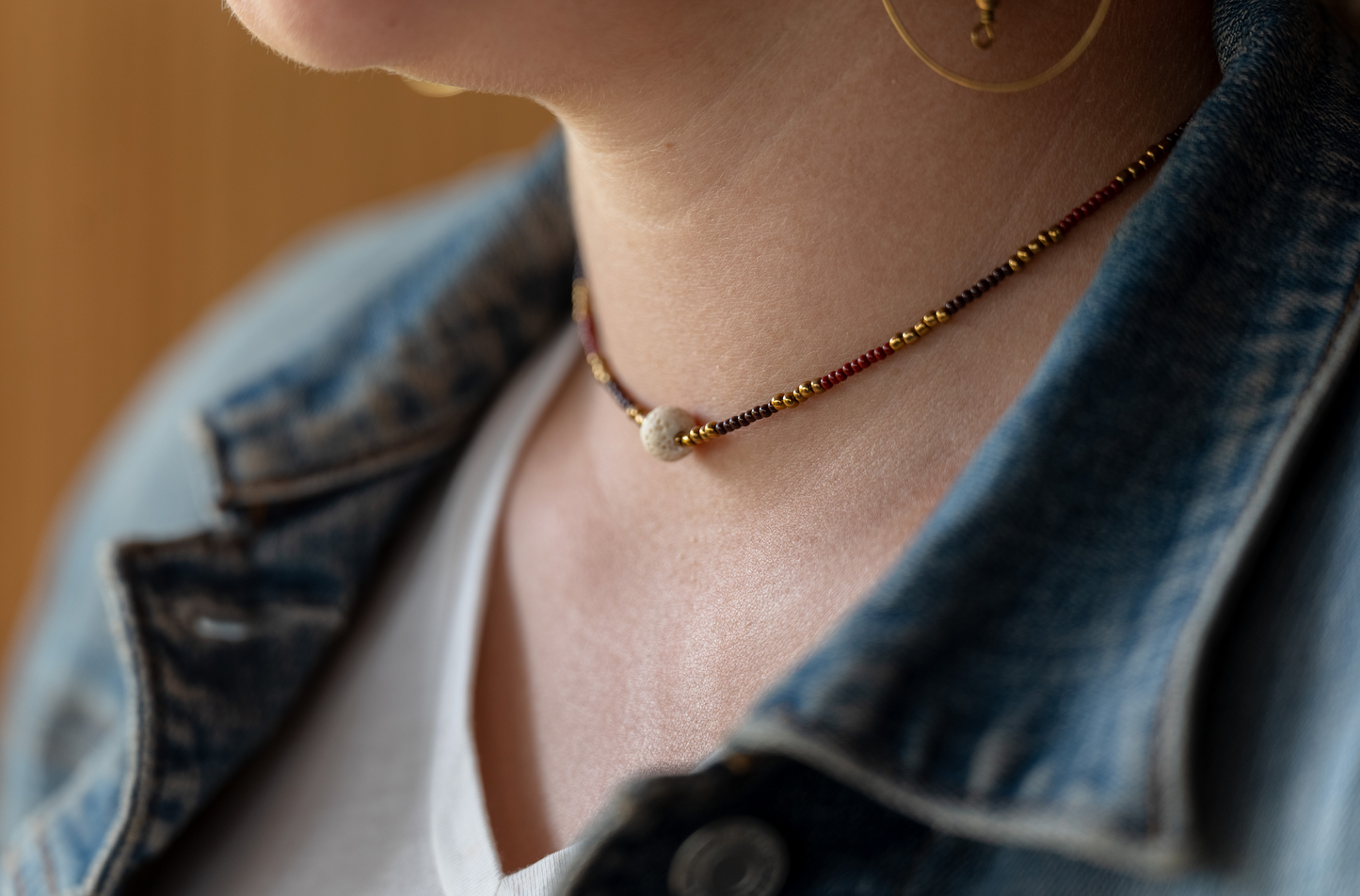 Lava Bead Necklace
