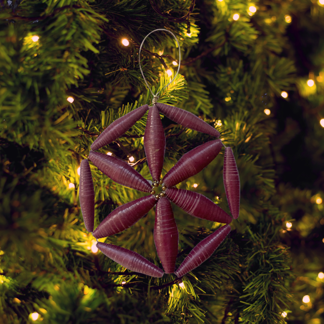 Poinsettia Ornament