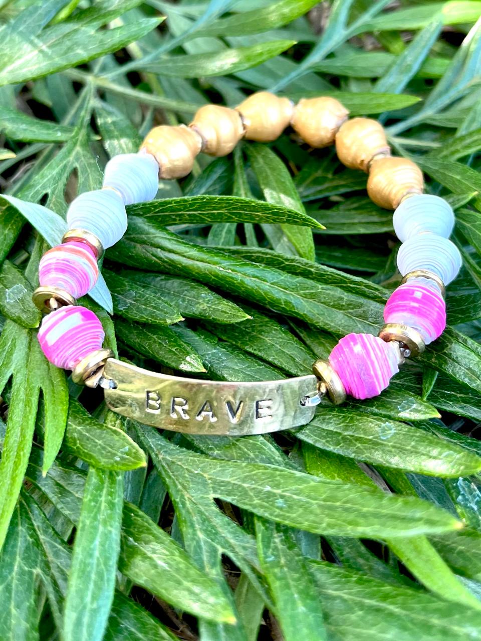 Brighter Futures Paper Bead Bracelet