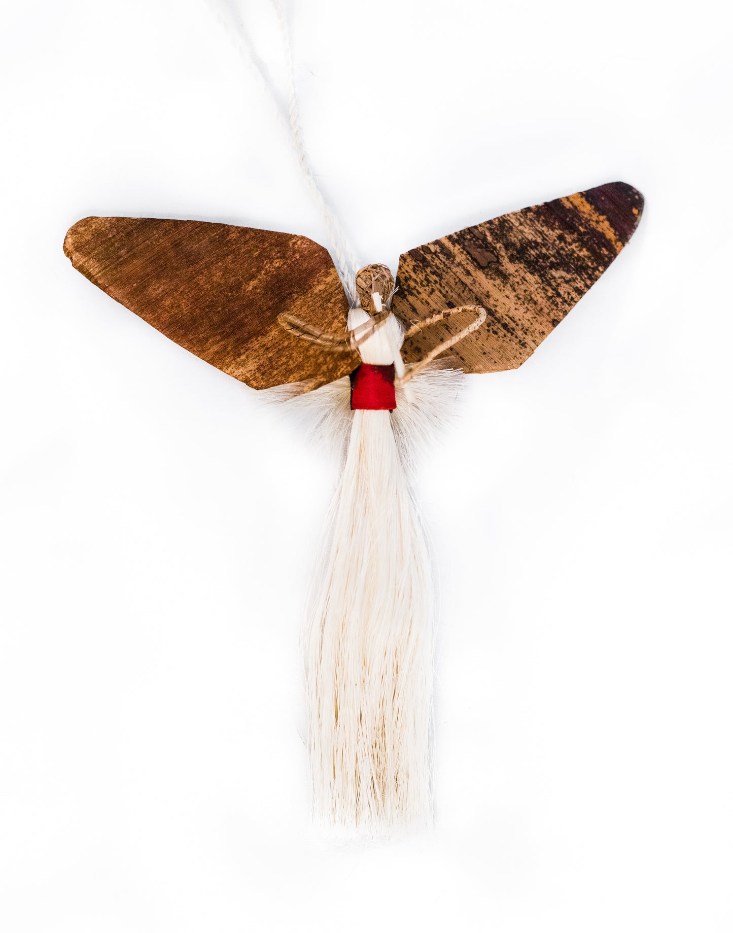 Sisal Angel Ornament