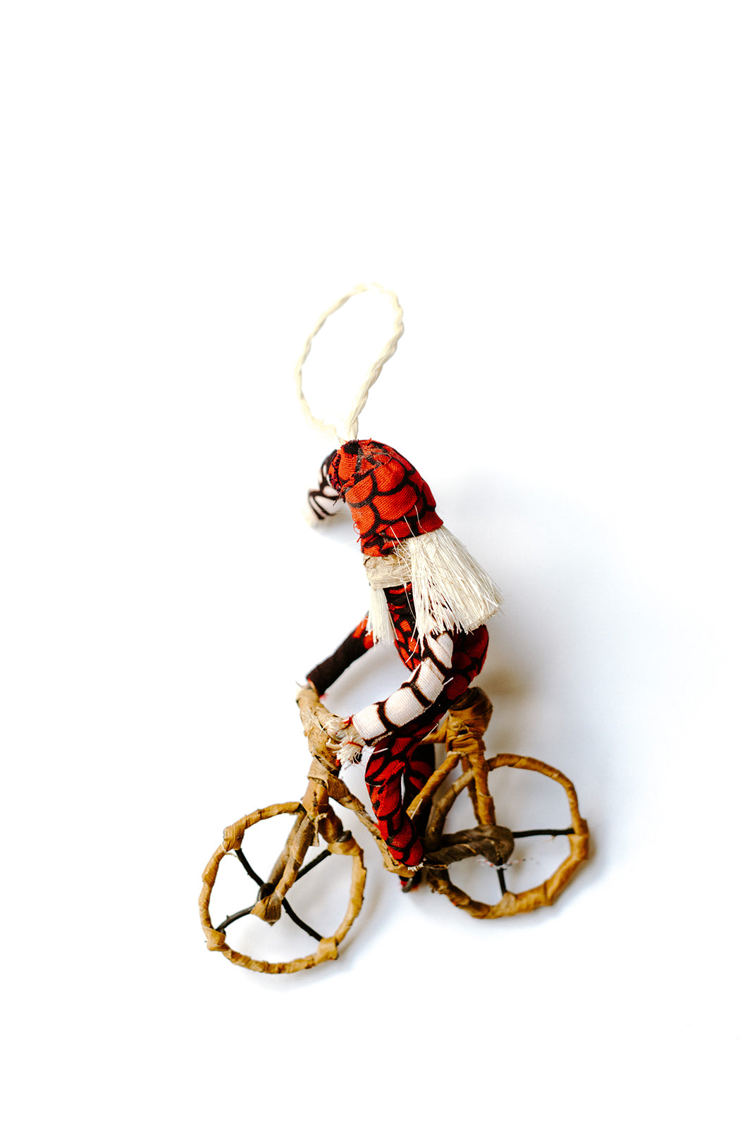 Santa on a Bicycle