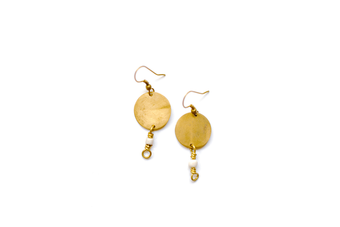 Brass Dangle Earrings