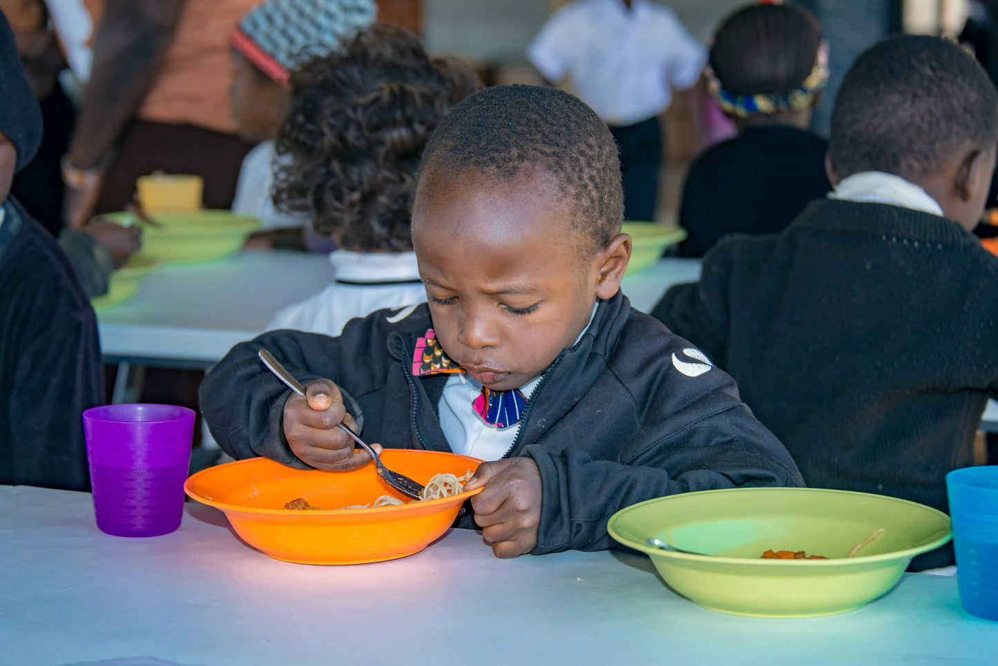 Provide 1 Month of Meals for a Child at our school.