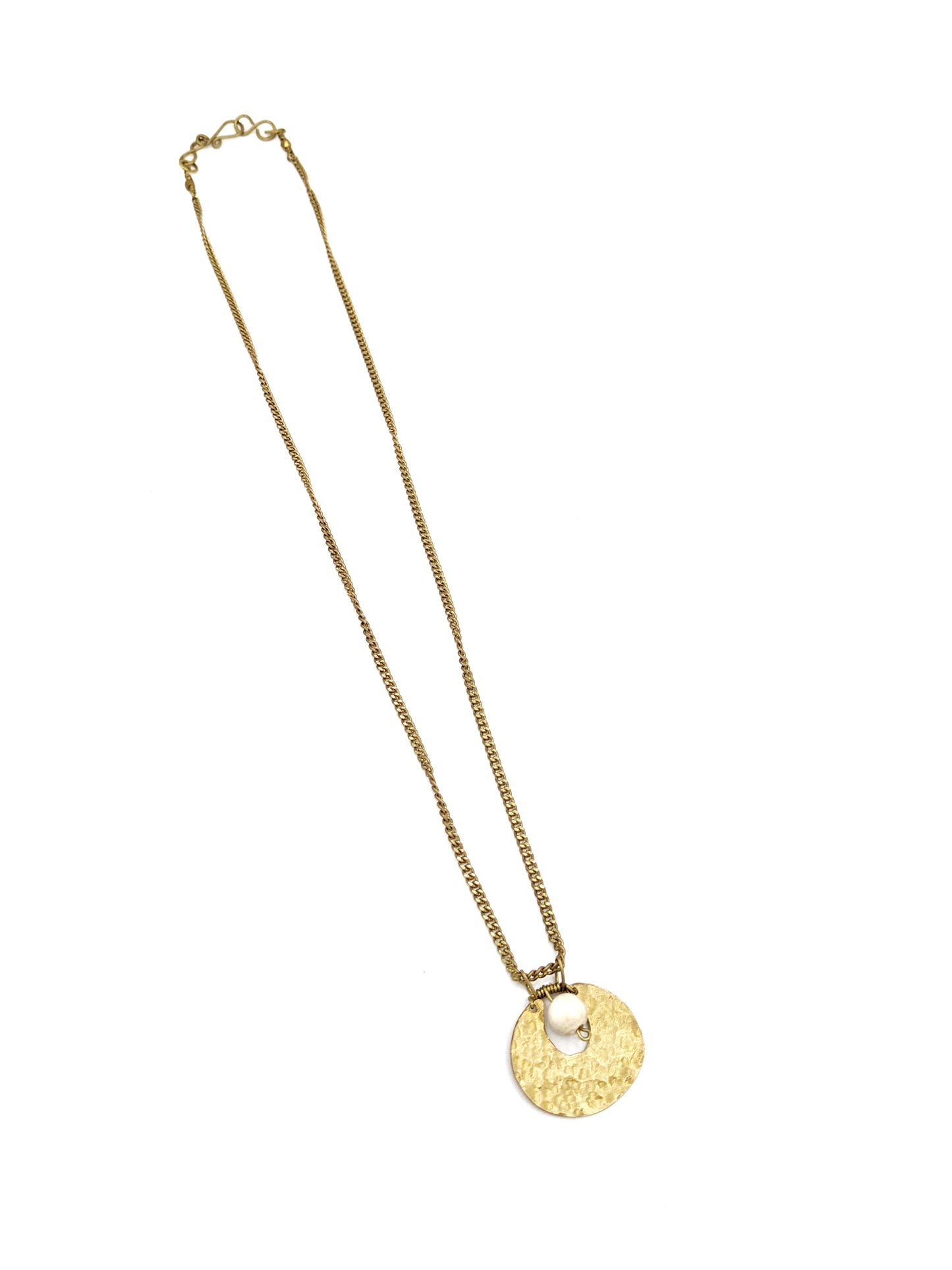 Gold Crescent Necklace