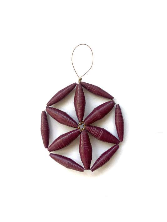 Poinsettia Ornament