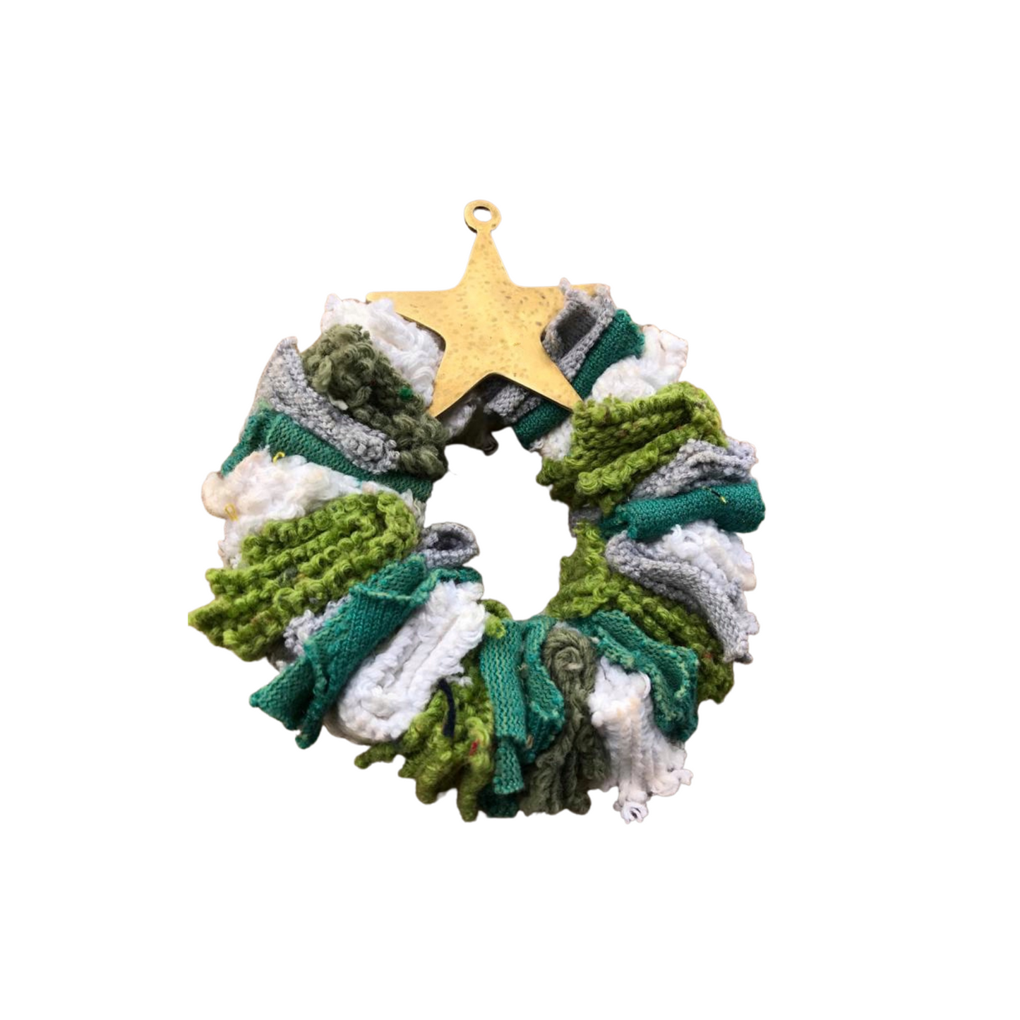 Upcycled Wreath Ornament