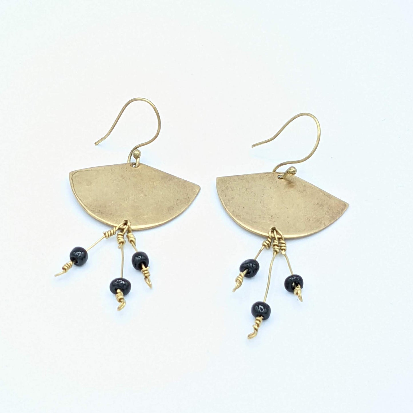 Fan Dangle Earrings