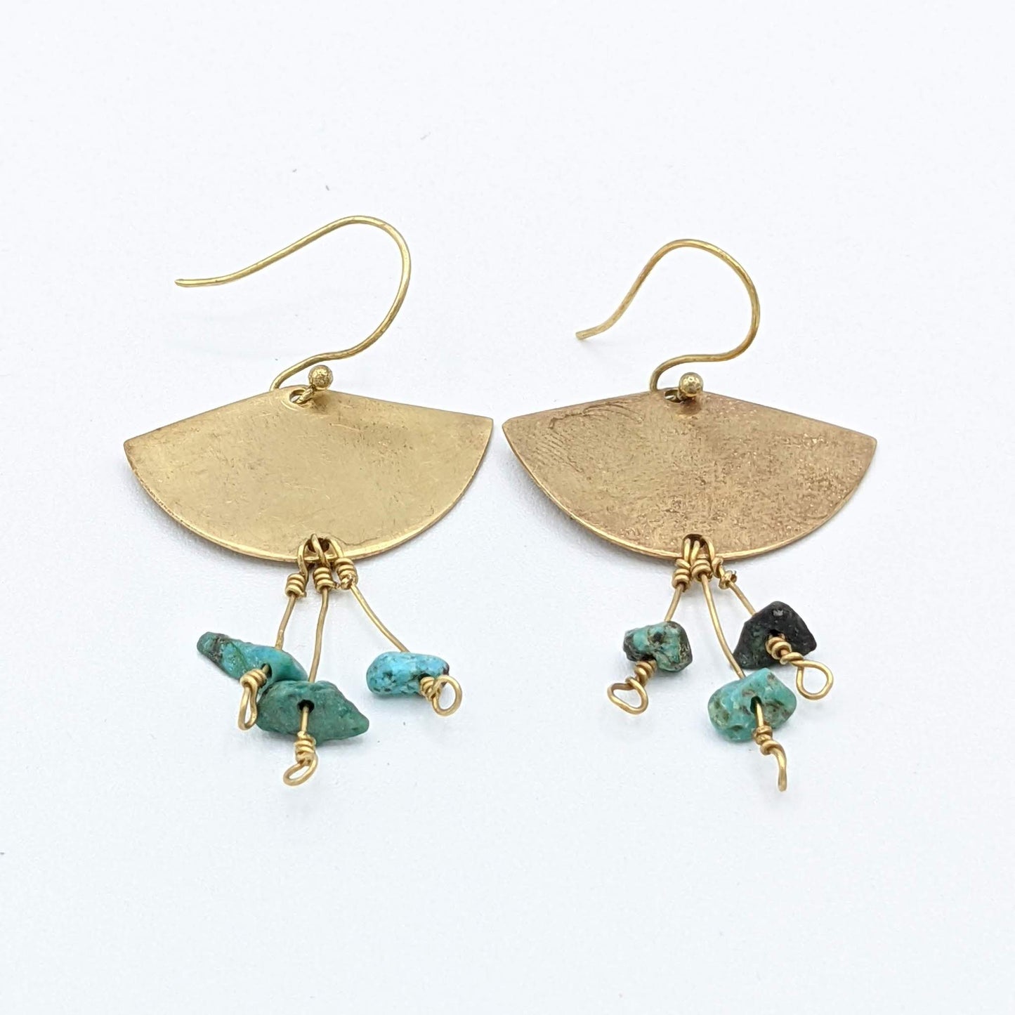 Fan Dangle Earrings