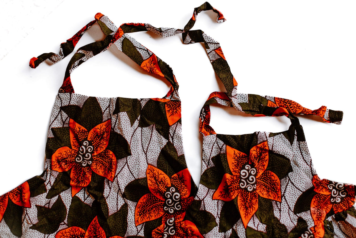 Adult and Child Apron Set