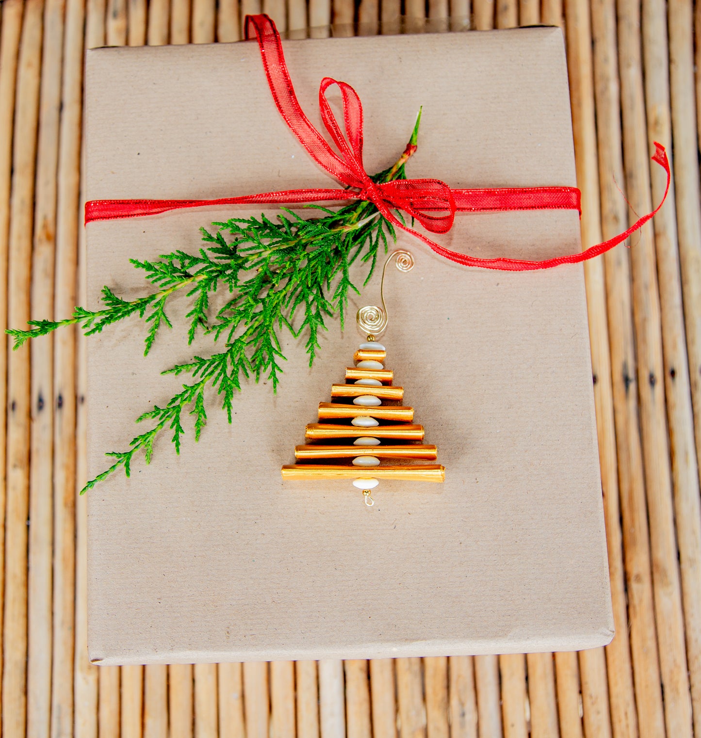 Stacked Paper Christmas Tree Ornament