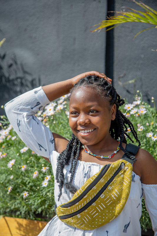 Mudcloth Crossbody Sling