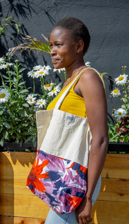 Bloom Canvas Tote Bag