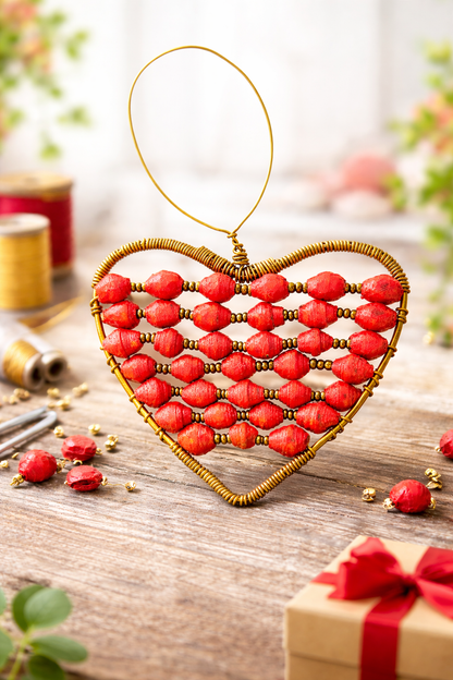 Paper Bead Heart