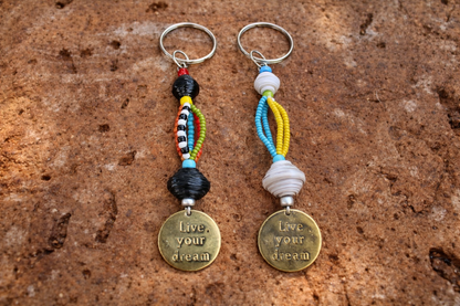 Live Your Dream Keychain
