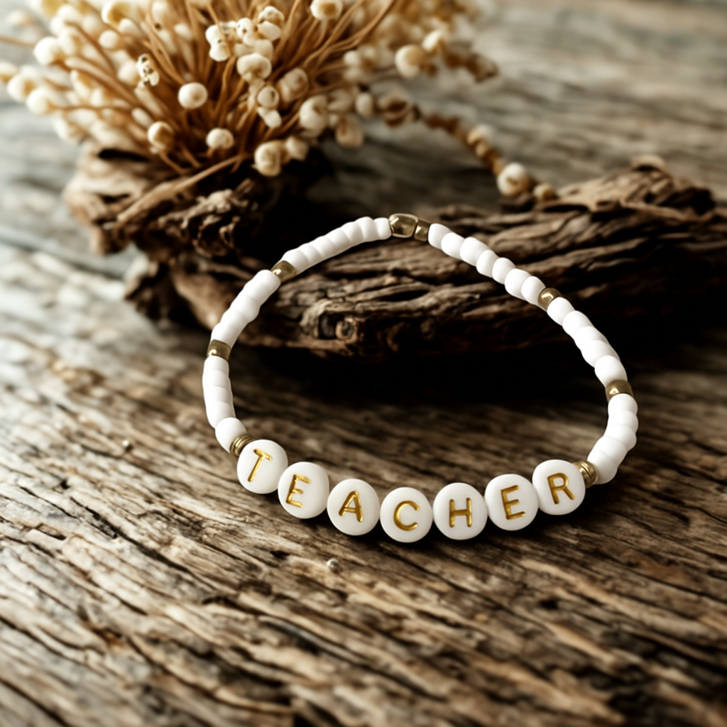 Teacher Bead Bracelet