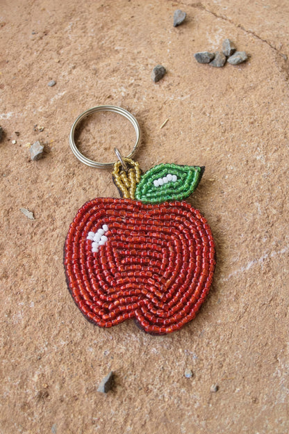 Fruity Beaded Keychain