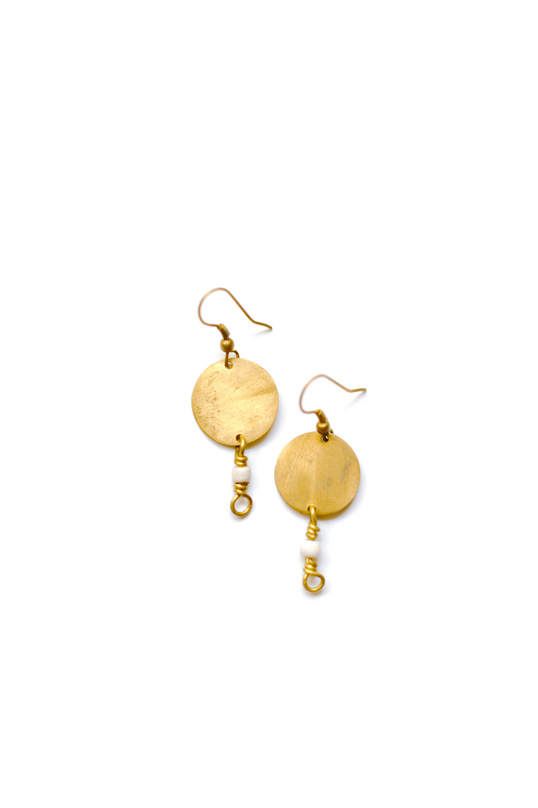 Brass Dangle Earrings