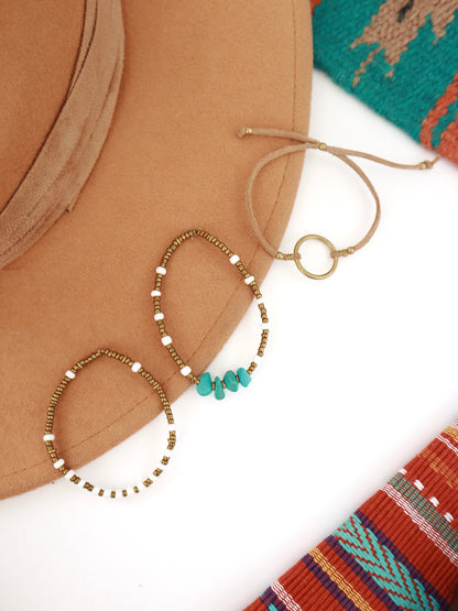 Boho Layered Bracelet Set