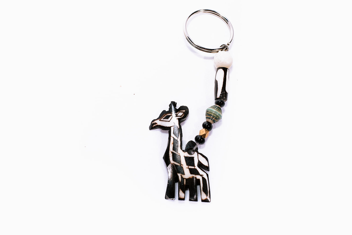 Giraffe keychain